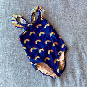 J Crew Rainbow Swimsuit